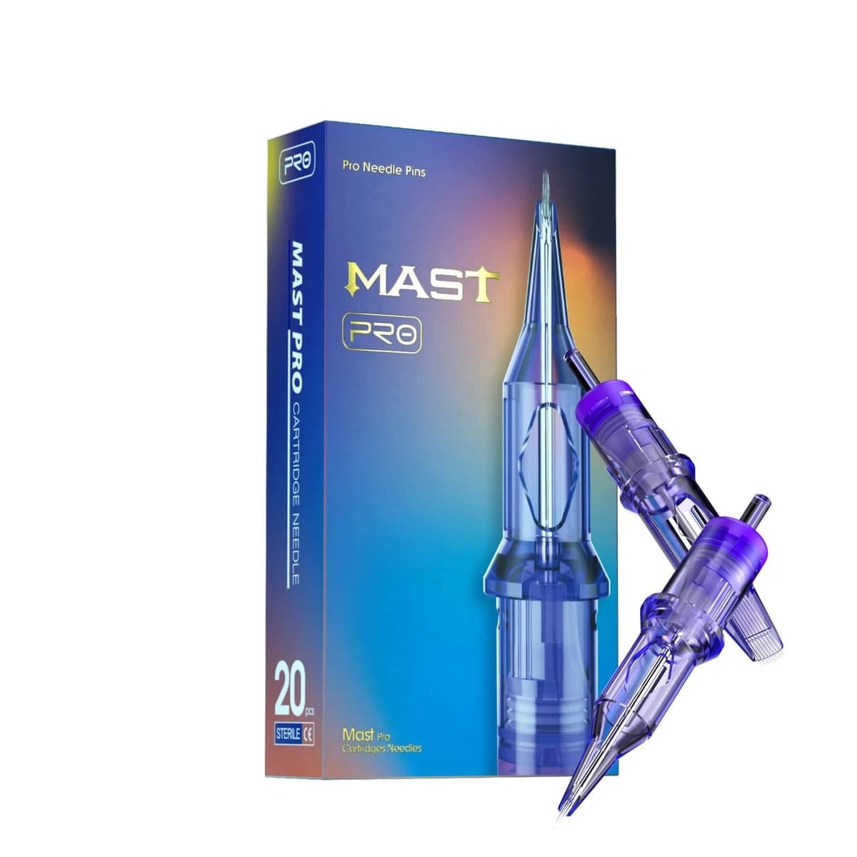 کارتریج سوزن تتو مست پرو — MAST PRO Cartridge Needle بستهٔ ۲۰ عددی